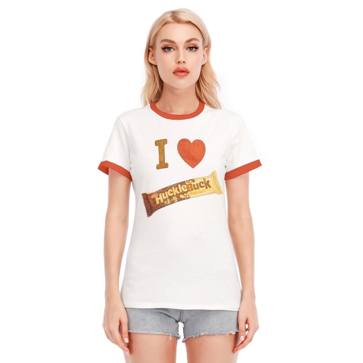 Shirt Inspired by Black Mirror | I Heart Hucklebuck T-Shirt | Parody Tee for Sci-Fi Fans