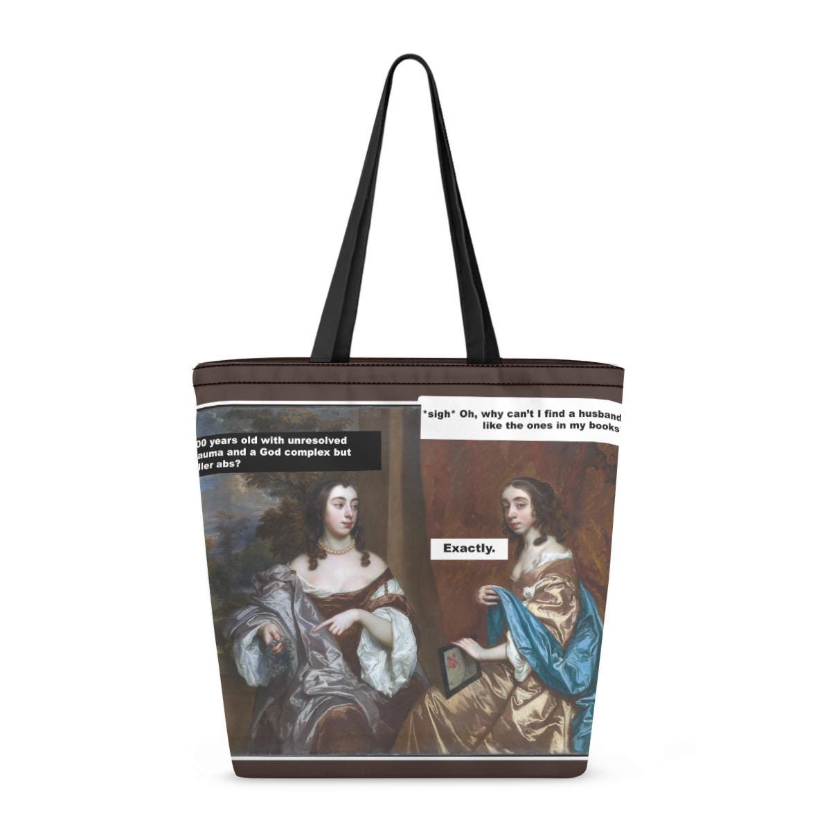 Romantasy Book Boyfriends Canvas Tote – Funny Book Lover Bag