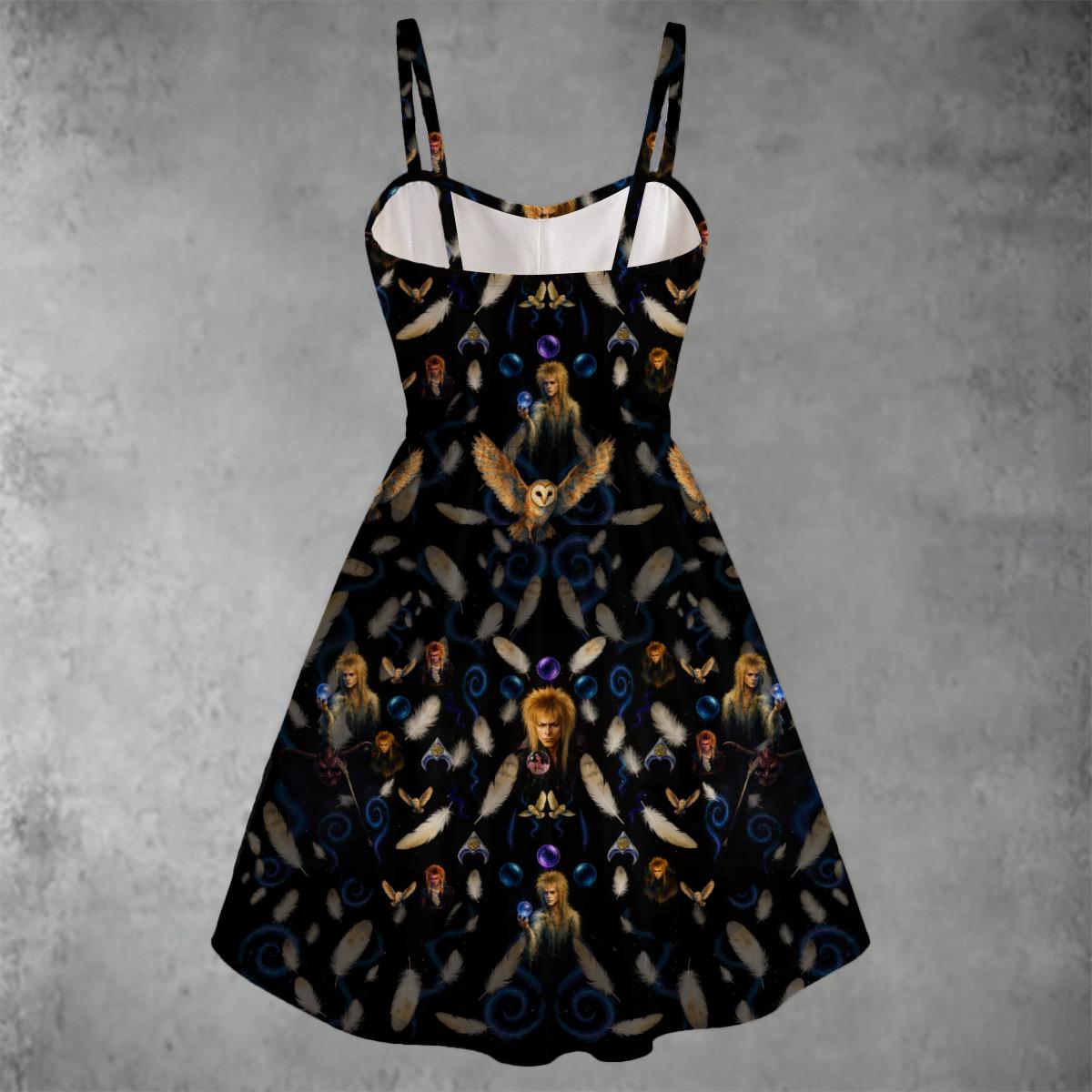 Goblin King Kaleidoscope – Fantasy Maze-Inspired Goblin Queen Fashion Parody Fanmade Merch