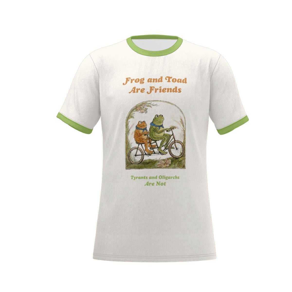 Portland Frog and Anti-Tyranny Toad Shirt • Parody Protest Tee • Political Satire Graphic T-Shirt