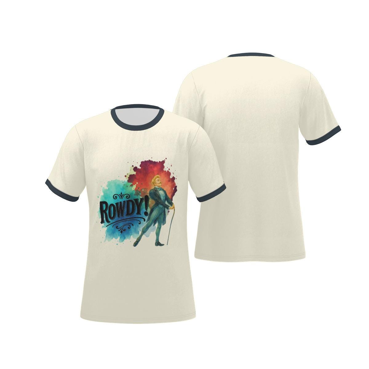 Wealwell Gotch “ROWDY!” T-Shirt | Cloudward Ho Graphic Tee | Dimension 20 Fanmade Merch