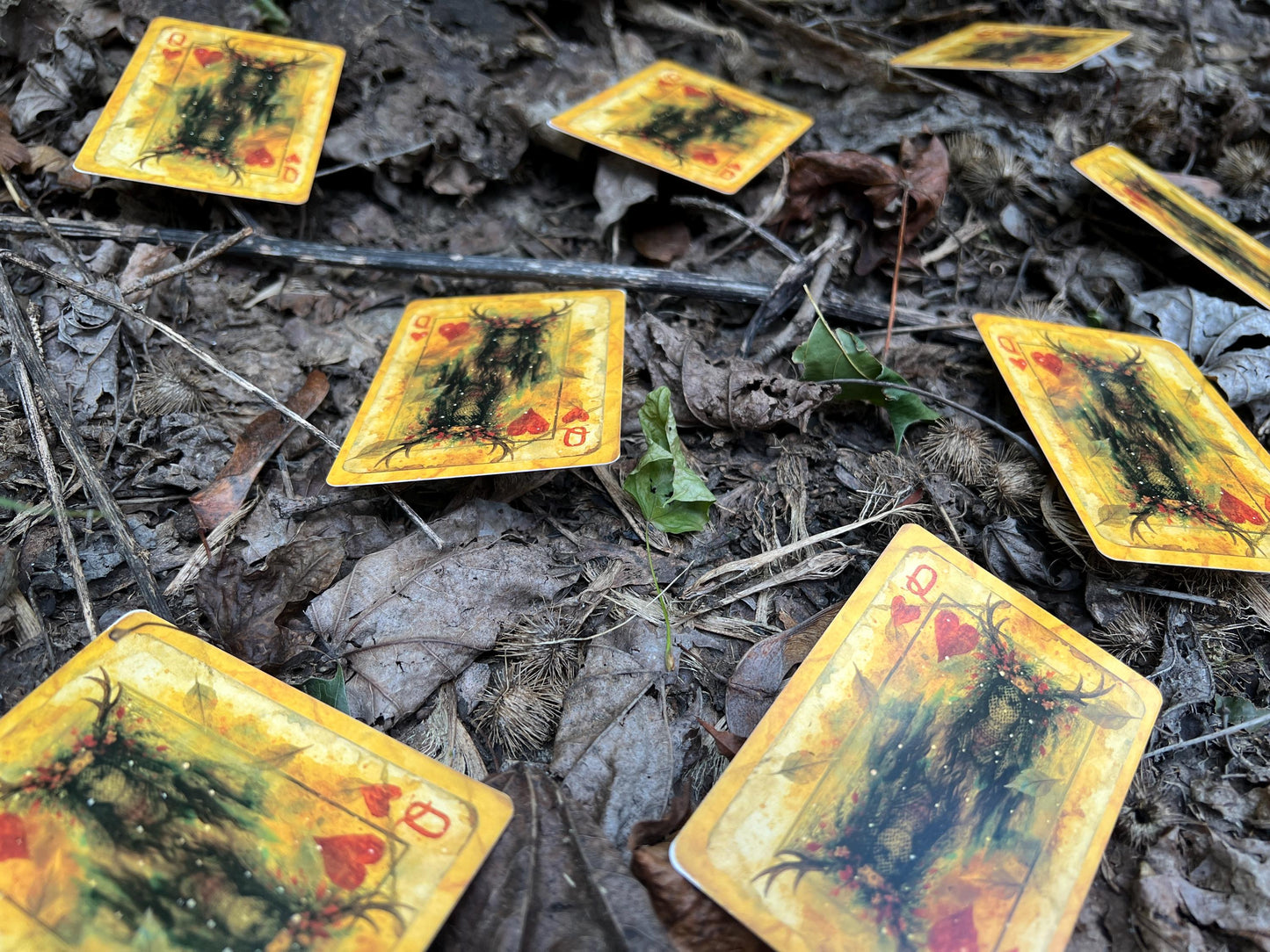 Antler Queen Playing Cards: Fanmade Art Deck