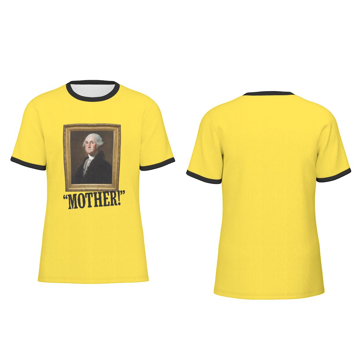OH, MARY Inspired Broadway Shirt|  George Washington “Mother” Portrait Tee | Fanmade Merch