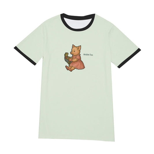 Y2K Cartoon Tribute Tee: 80s Cartoon Nostalgia, Soft Cotton