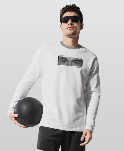 Nathan Fielder Inspired T-Shirt: Eye/Emotion Test, 100% Cotton Long Sleeve