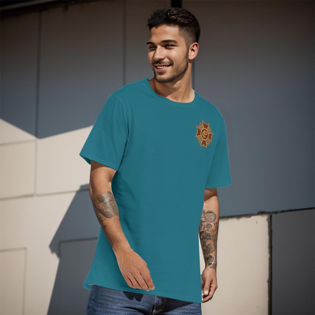 Gender Neutral Cape and Pistol T Shirt inspired by The Righteous family