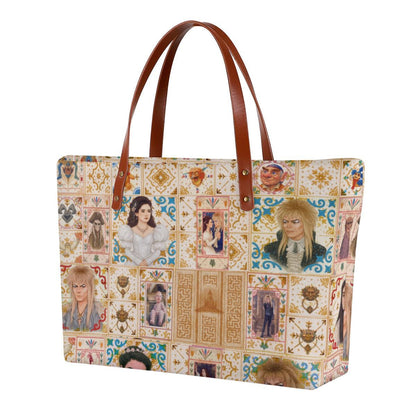 Goblin City Patchwork Waterproof Tote