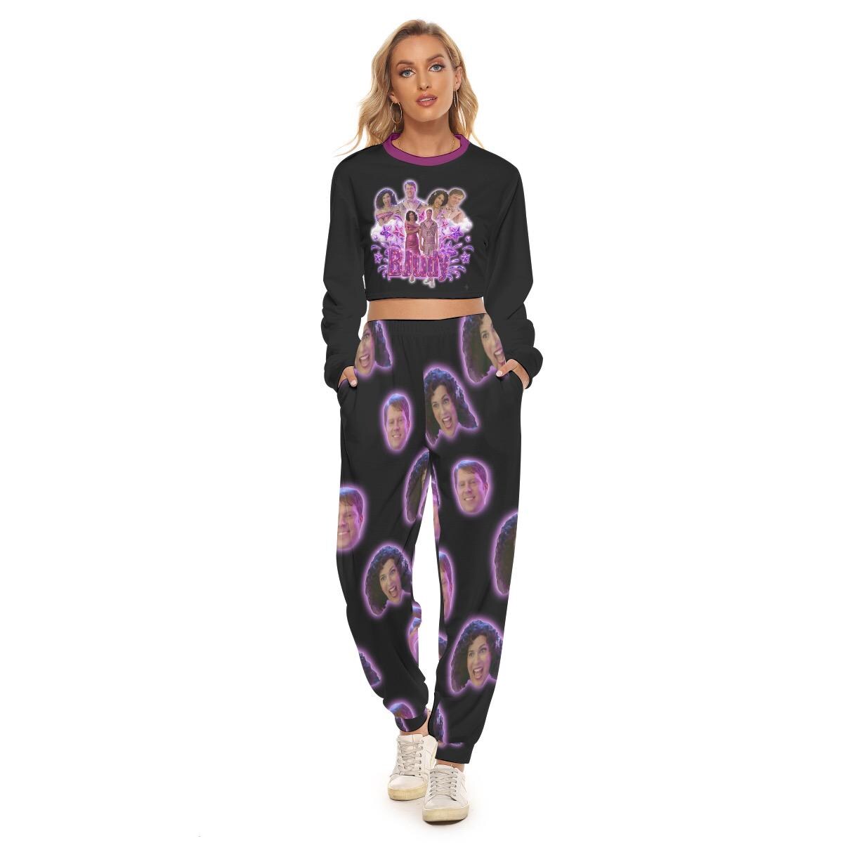 Power Couple All-Over Print  Lounge Set  Inspired by The Righteous family BJudy!