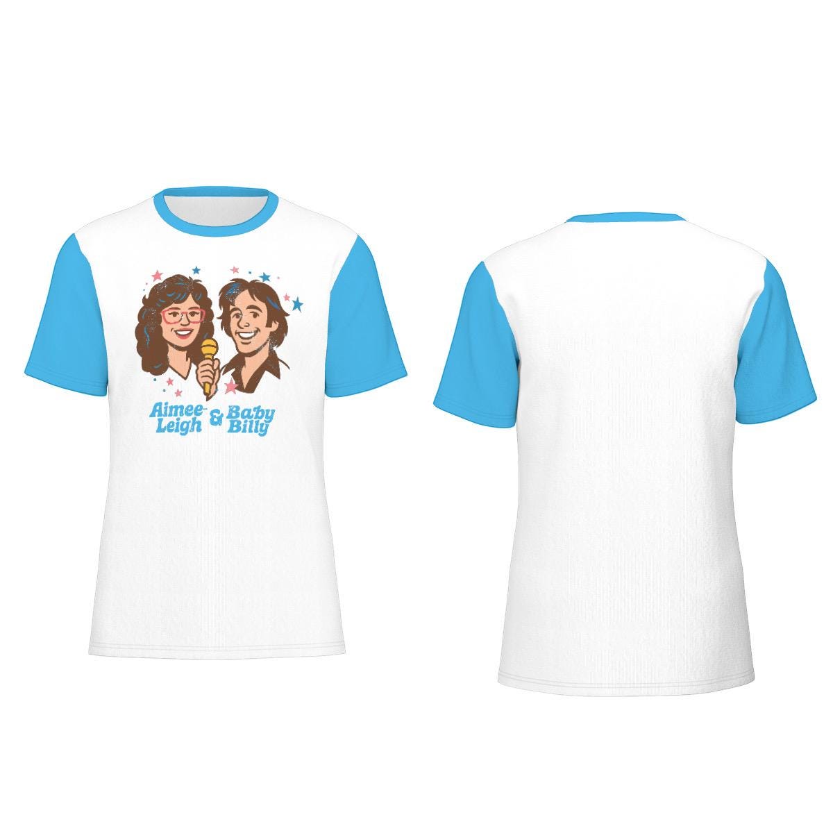 Righteous family Parody T-Shirt | Aimee-Lee and Baby Billy | Misbehavin' | Retro Vintage Style