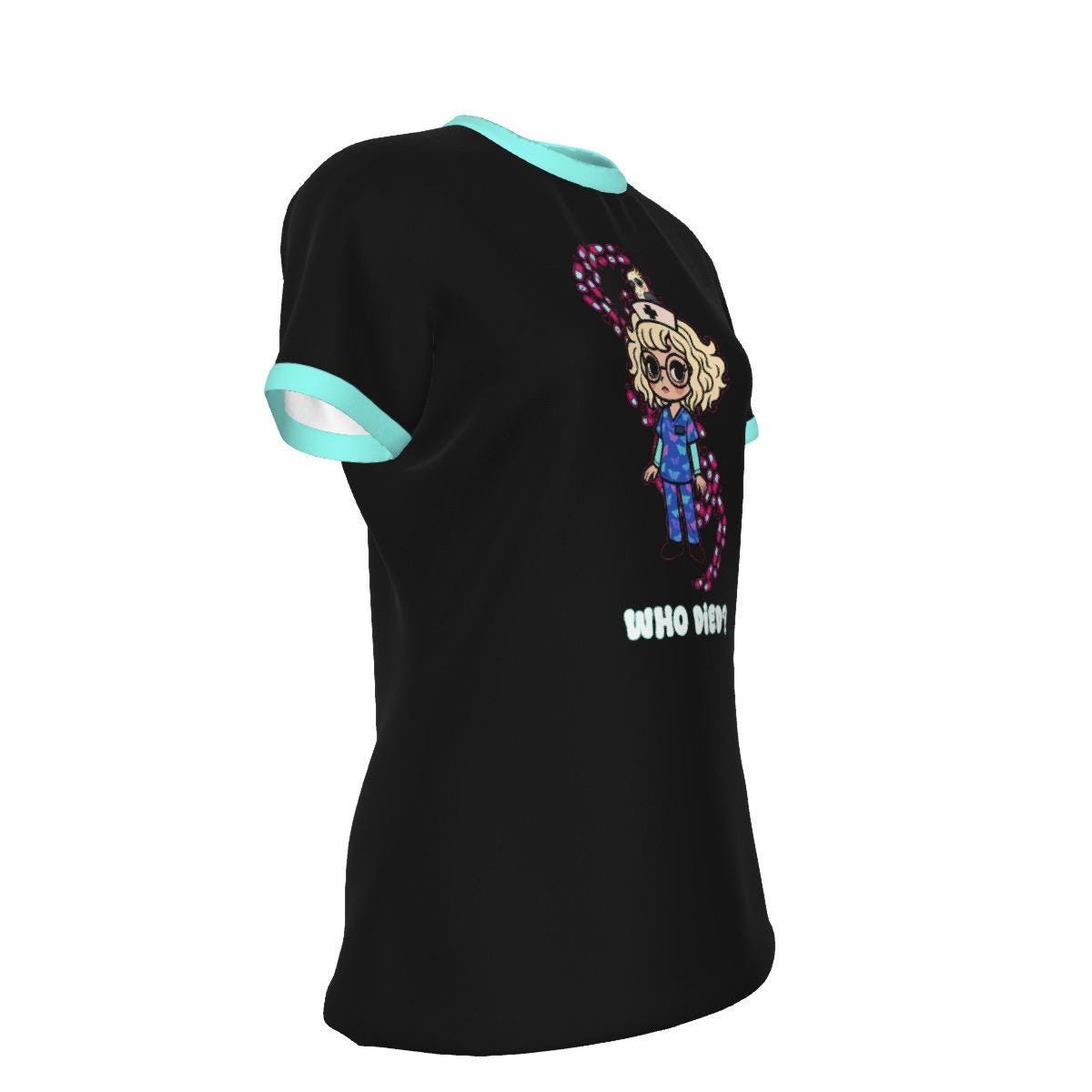 Kawaii Goth Misty Quigley Tee: Antler Queen Fan Merch
