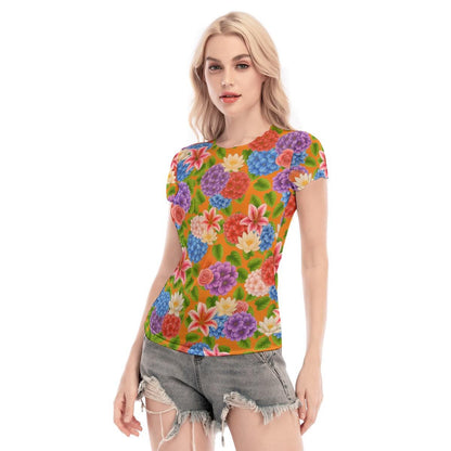 vacation Inspired Resort Wear | Summer in Sicily Mesh Blouse | Fanmade Merch | Daphne Top