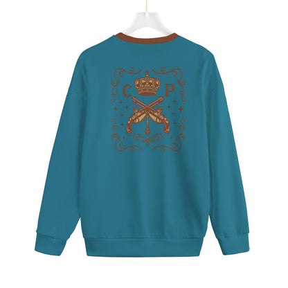 Cape and Pistol Society Holiday Sweater