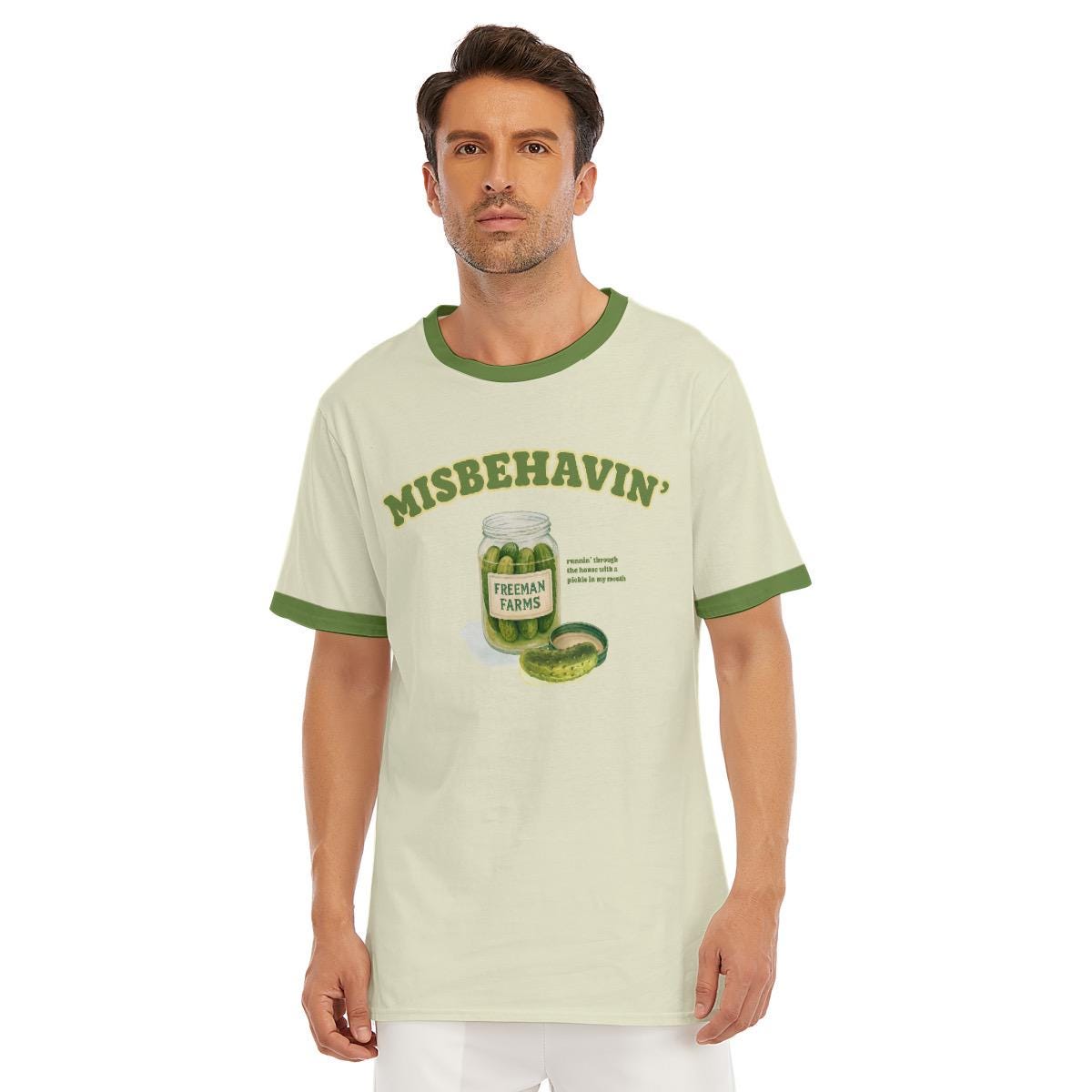 Misbehavin' Pickle Jar T-Shirt: Righteous family Fan Merch