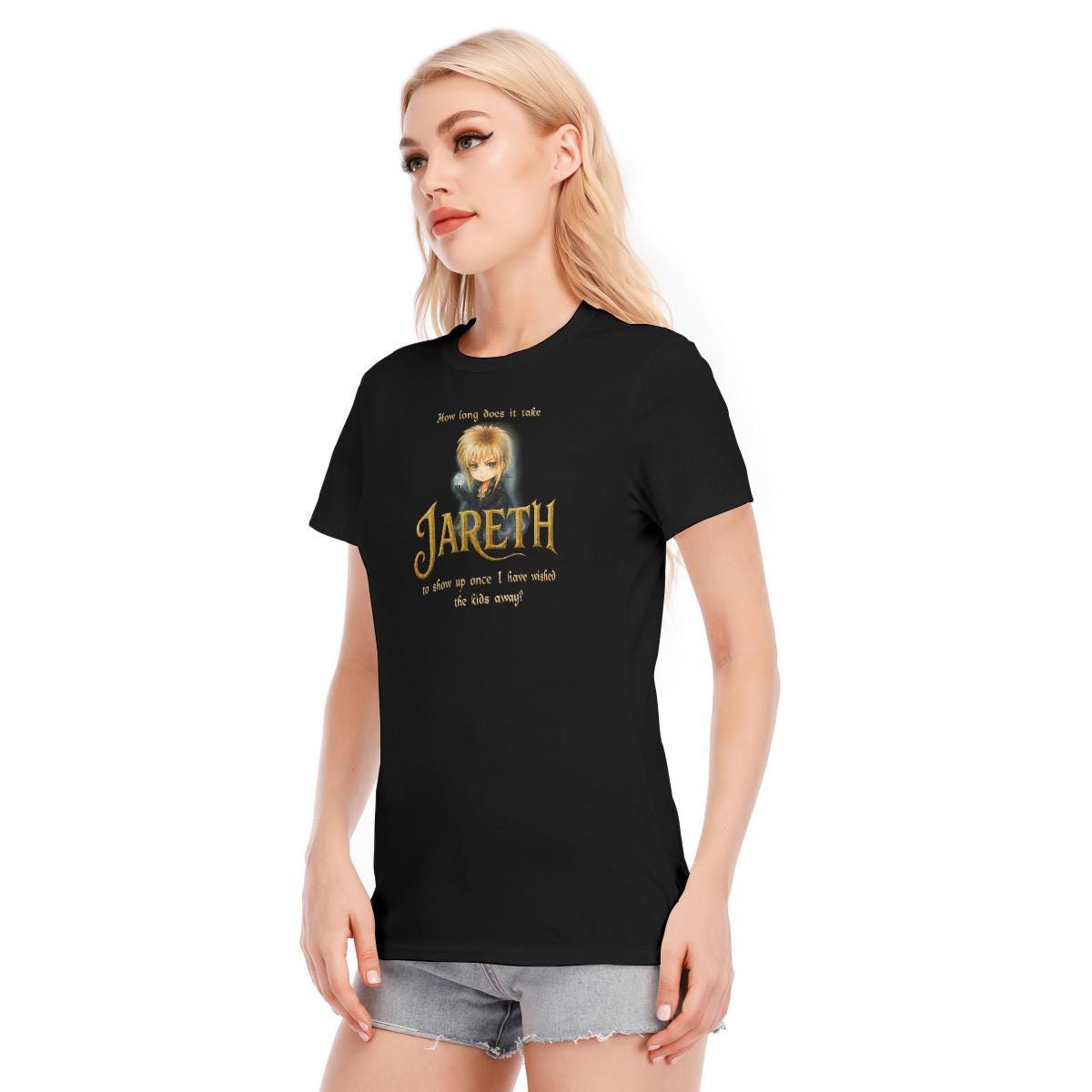 Fantasy Maze Inspired Jareth Goblin King Shirt – Funny 80s Fantasy Parody Tee, Fanmade Merch