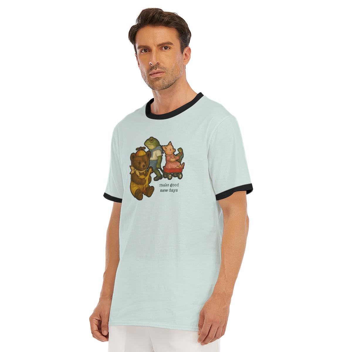 Y2K Cartoon Tribute Tee: 80s-90s Cartoon Nostalgia, Soft Cotton