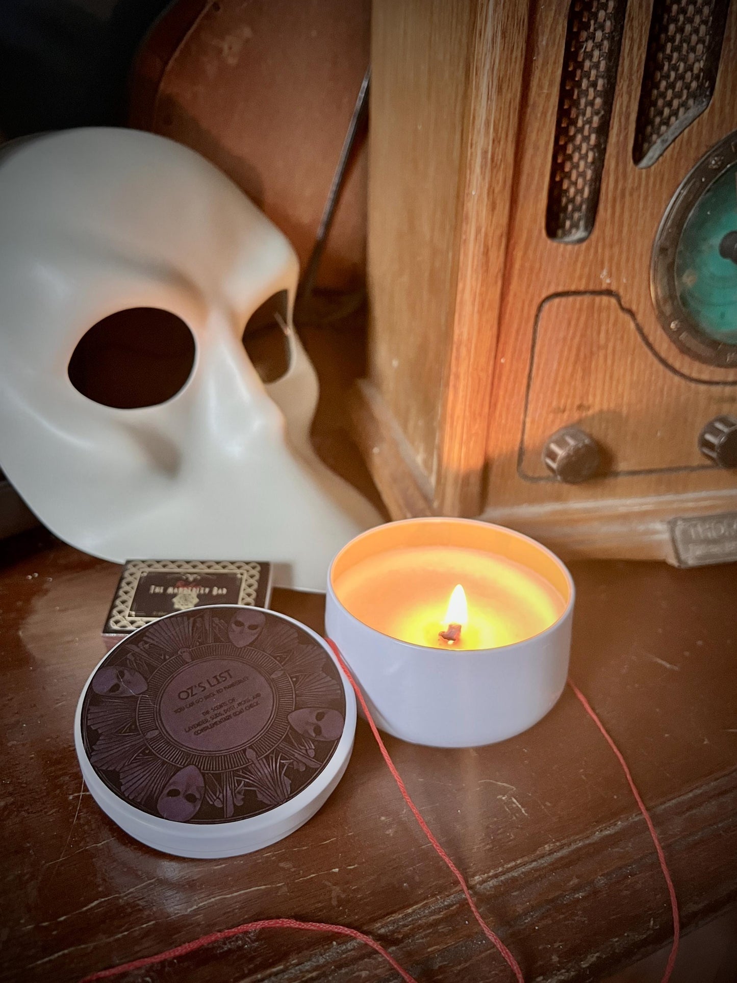 Oz's List Sleep No More Inspired Candle- McKittrick Scent PREORDER