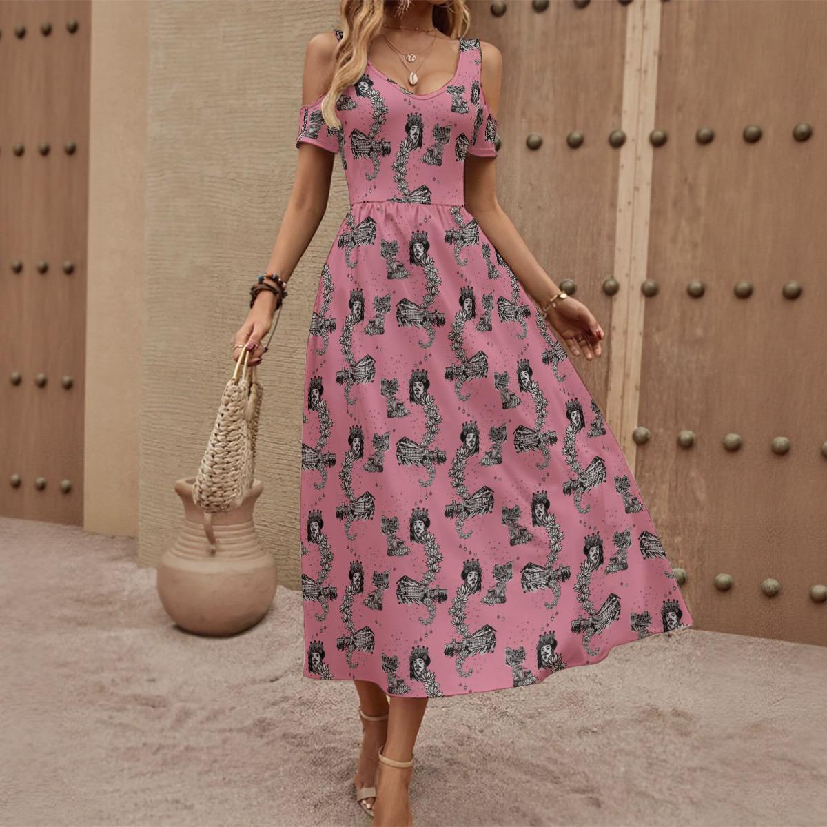 Timeless Tanya Cosplay Dress | vacation Inspired Parody Costume