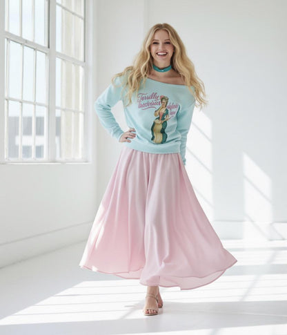 Spicy Romance Book Reader Off Shoulder Sweatshirt