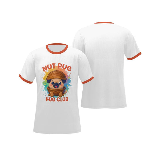 Nut Pug Hug Club Gender Neutral T-Shirt | Cloudward Ho Fan Shirt | Dimension 20 Parody