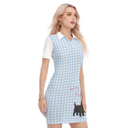 Dorothy and Wizard of Oz inspired Golf-style Dress