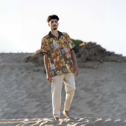 Goblin Masquerade Lightweight Shirt- All over fanmade print inspired by Fantasy Maze