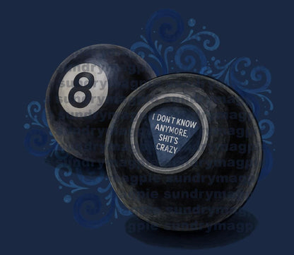 🎱 Retro 8 Ball Graphic Sweatshirt 🎱