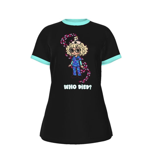 Kawaii Goth Misty Quigley Tee: Antler Queen Fan Merch