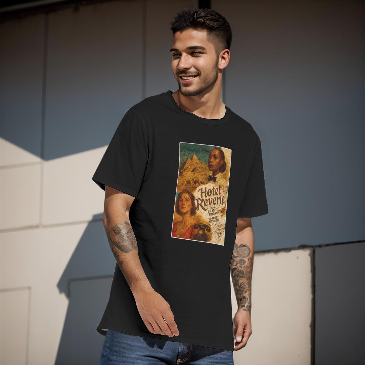 Hotel Reverie Black Mirror Inspired Shirt | Parody Fanmade Merch | Brandy Friday Movie Poster Top